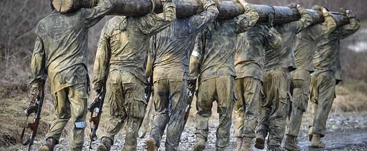 military officers training
